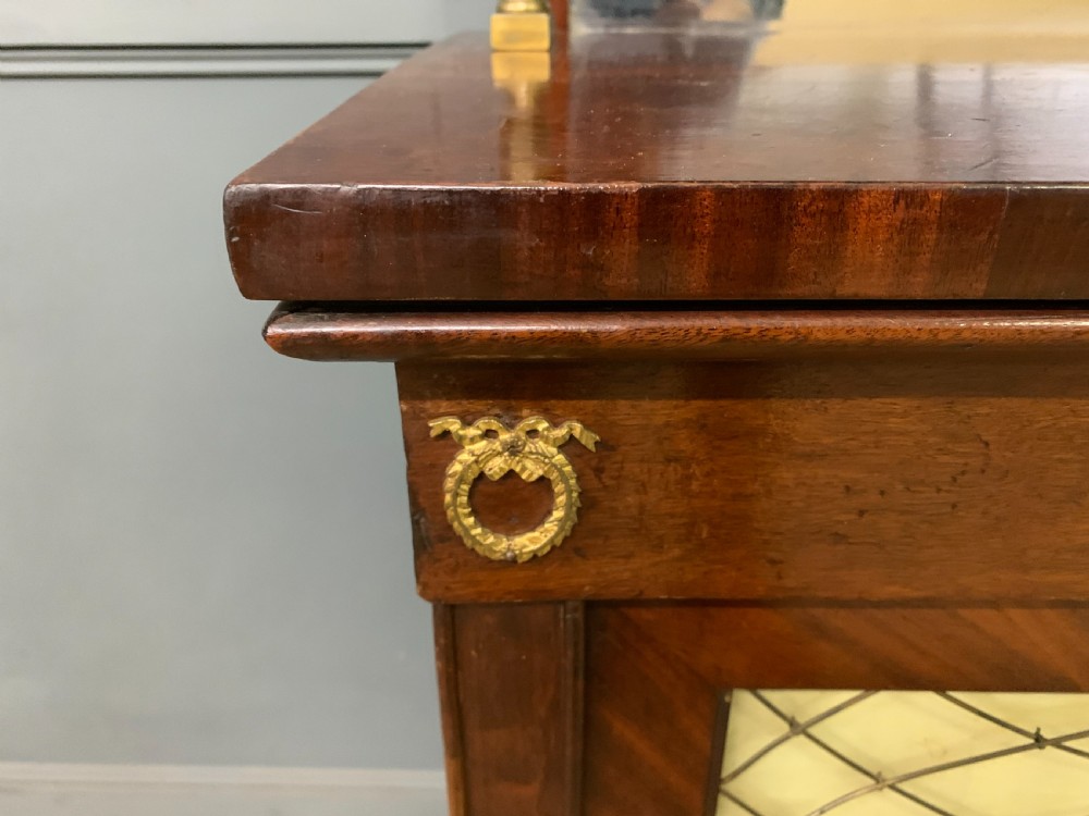 Pair of Regency Period Mahogany Side Cabinets View XII