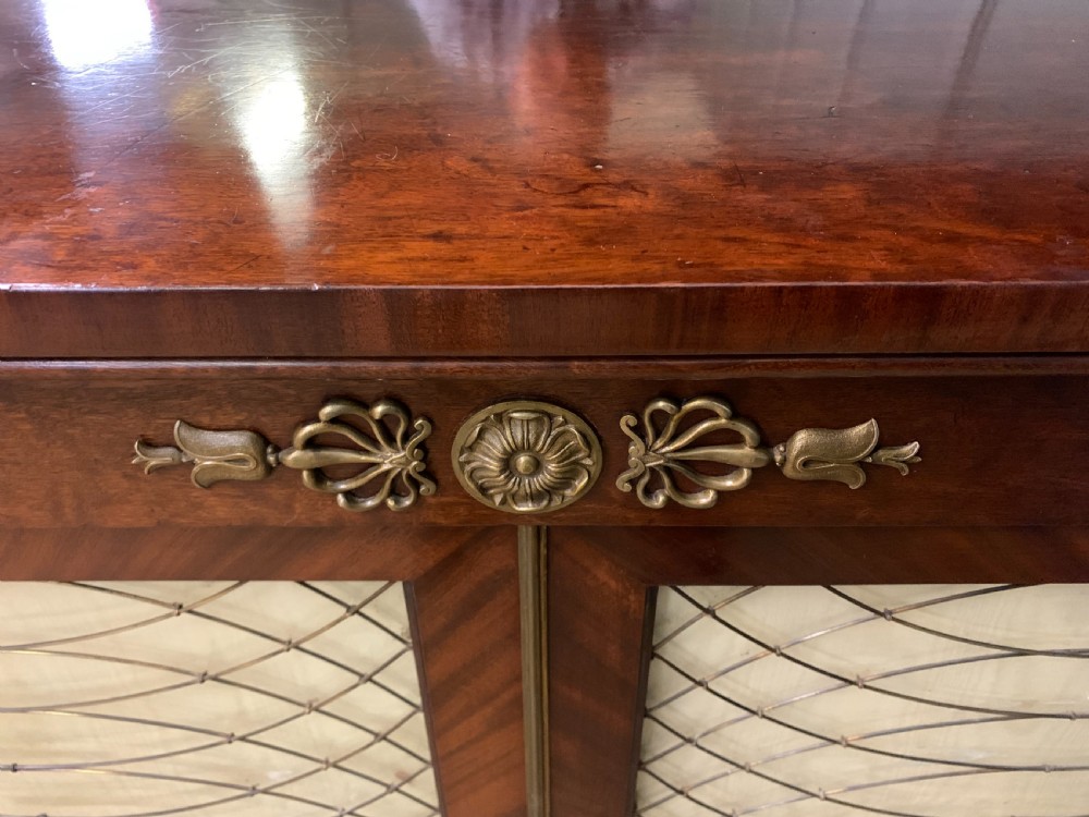 Pair of Regency Period Mahogany Side Cabinets View XIII
