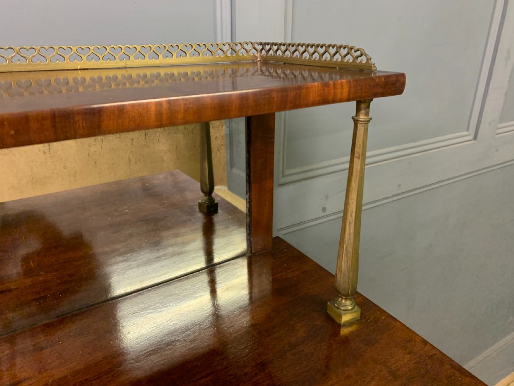 Pair of Regency Period Mahogany Side Cabinets View XV