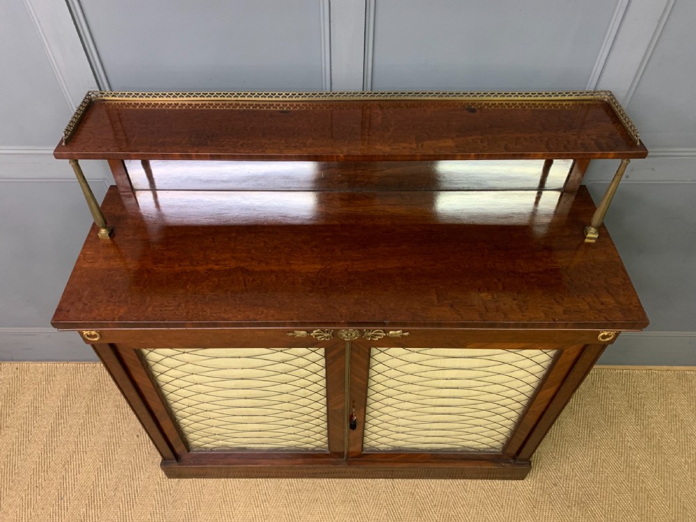 Pair of Regency Period Mahogany Side Cabinets View XVII