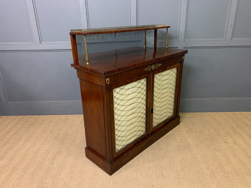 Pair of Regency Period Mahogany Side Cabinets View XIX