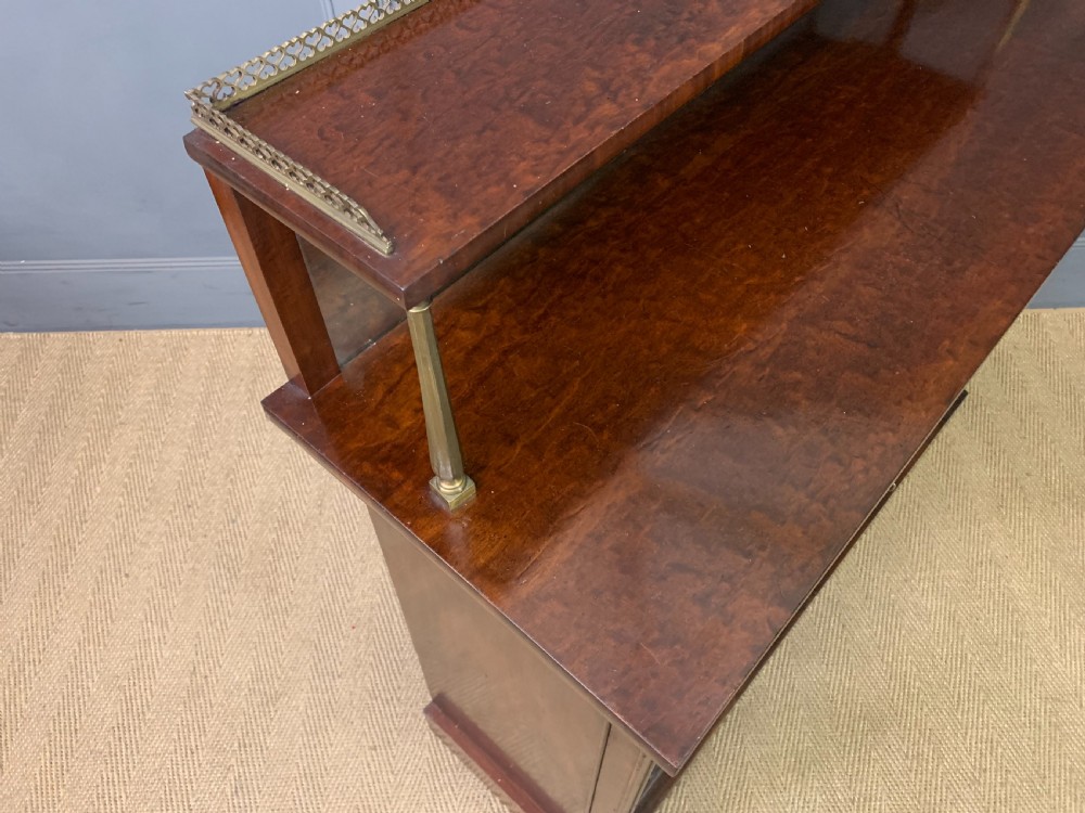 Pair of Regency Period Mahogany Side Cabinets View XX