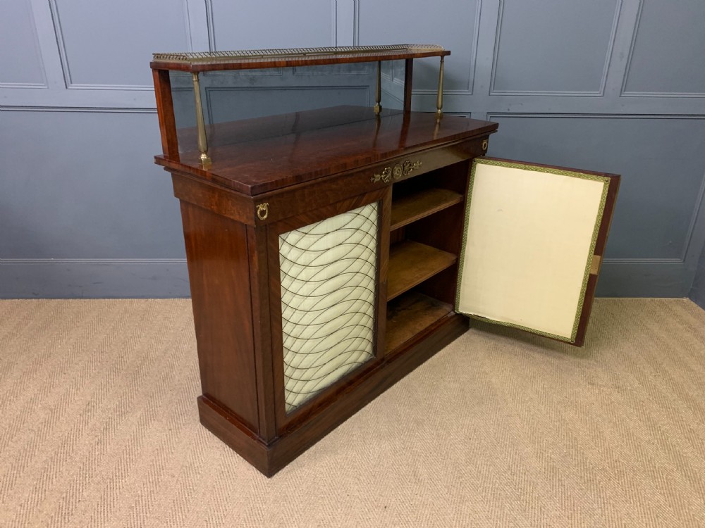Pair of Regency Period Mahogany Side Cabinets View XXI