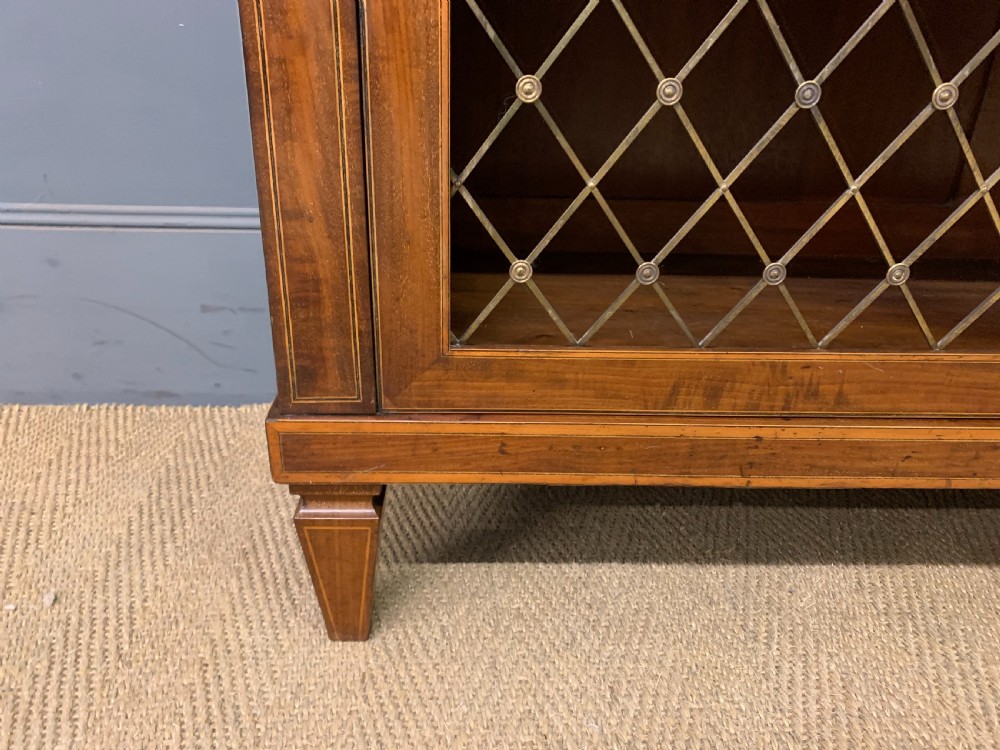 Inlaid Mahogany Bookcase View VIII