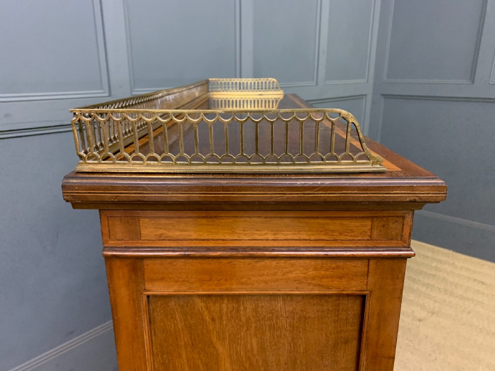 Inlaid Mahogany Bookcase View XIII