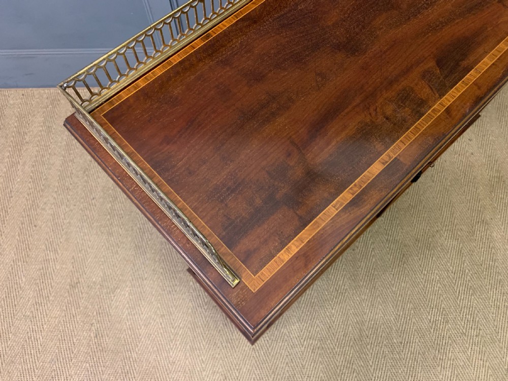 Inlaid Mahogany Bookcase View XV