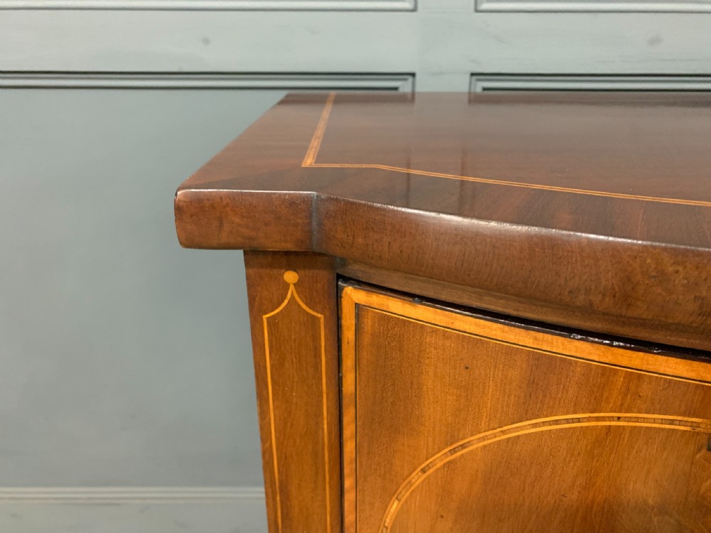 George III Period Inlaid Mahogany Sideboard View IX
