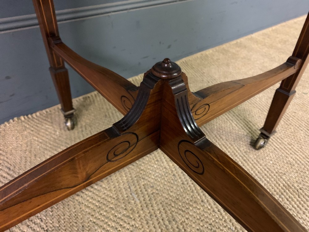 Inlaid Rosewood Table by Maple & Co. View VIII