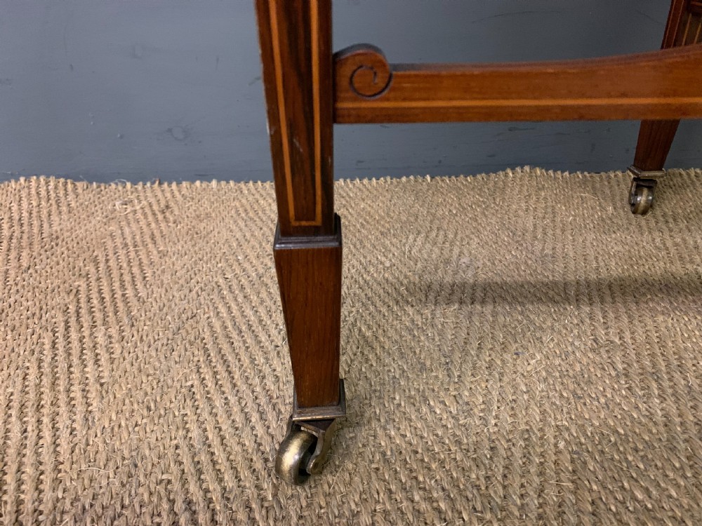 Inlaid Rosewood Table by Maple & Co. View IX