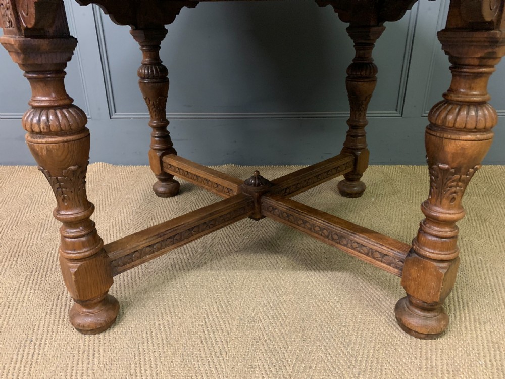 Gillows Oak Centre Table View V