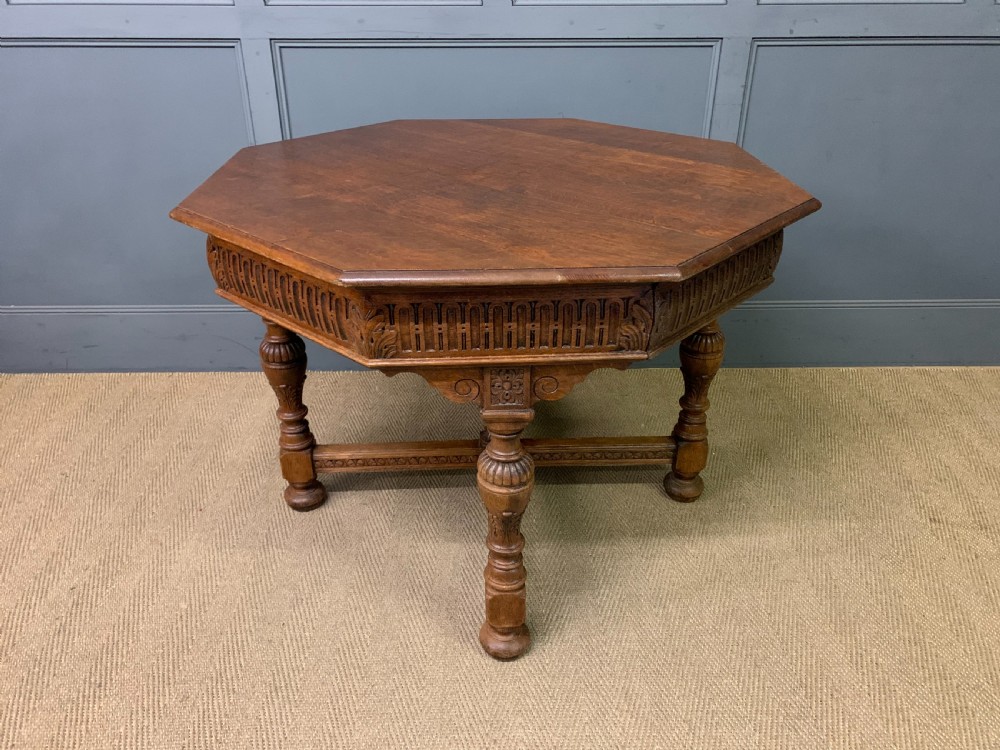 Gillows Oak Centre Table View VIII