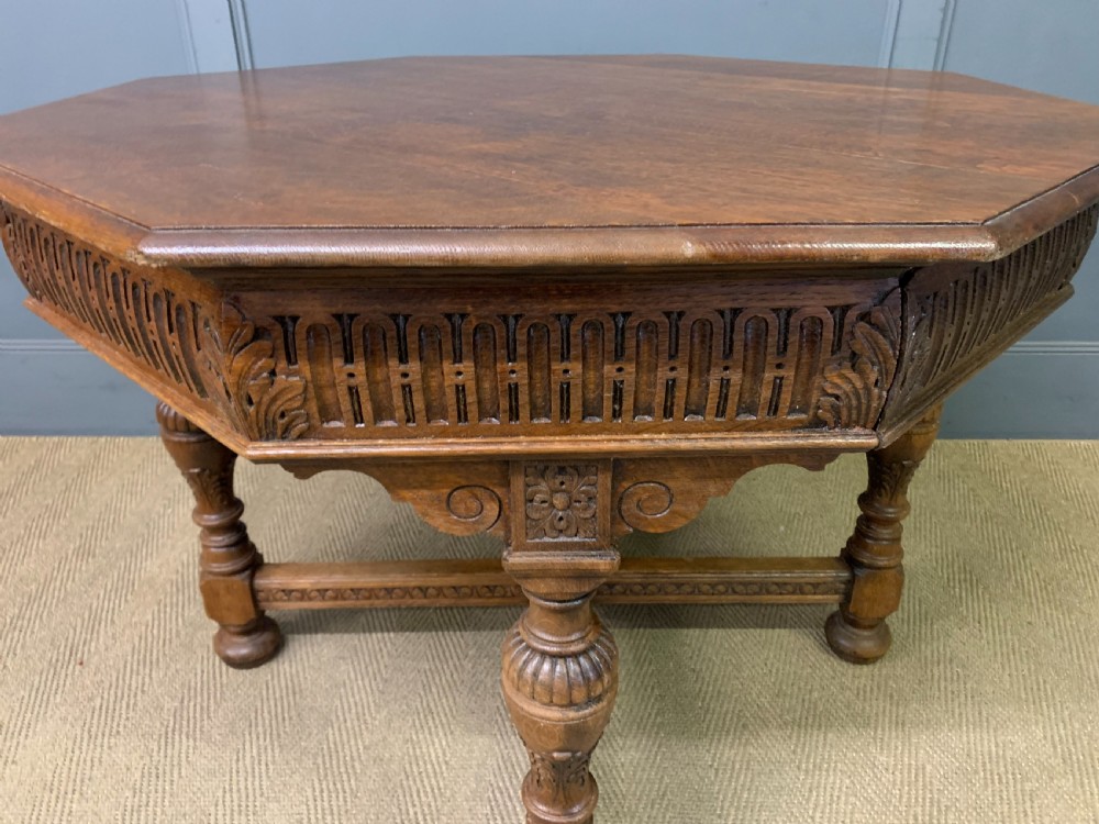Gillows Oak Centre Table View IX