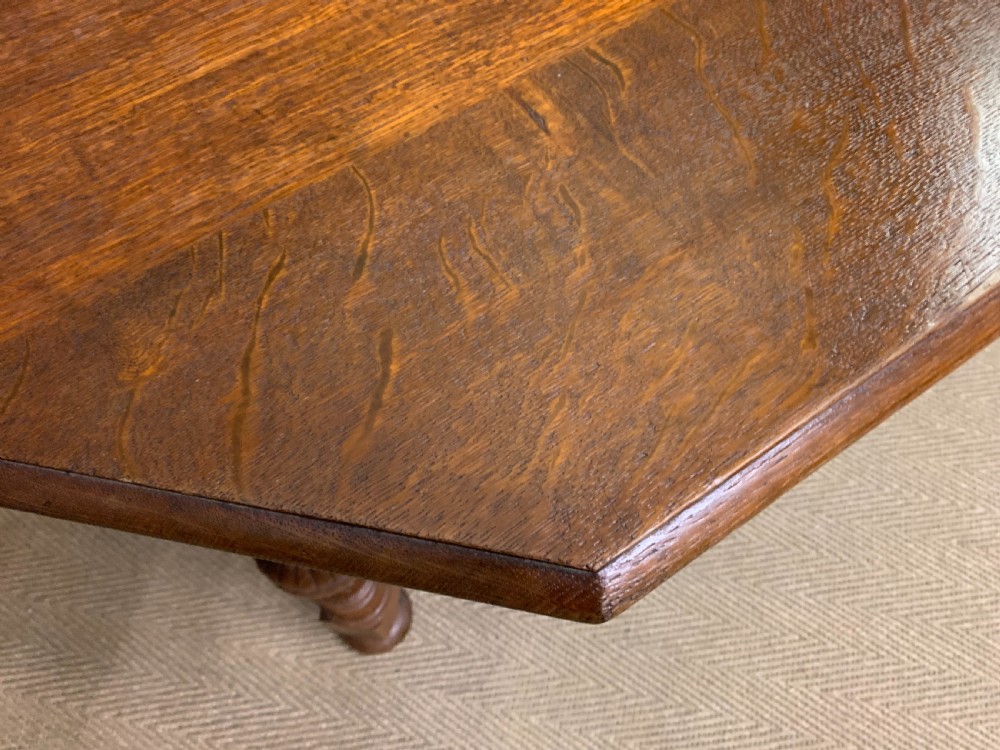 Gillows Oak Centre Table View XII