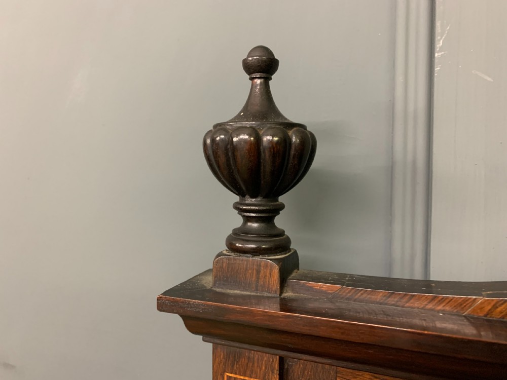 Victorian Inlaid Rosewood Parlour Cabinet View XVI