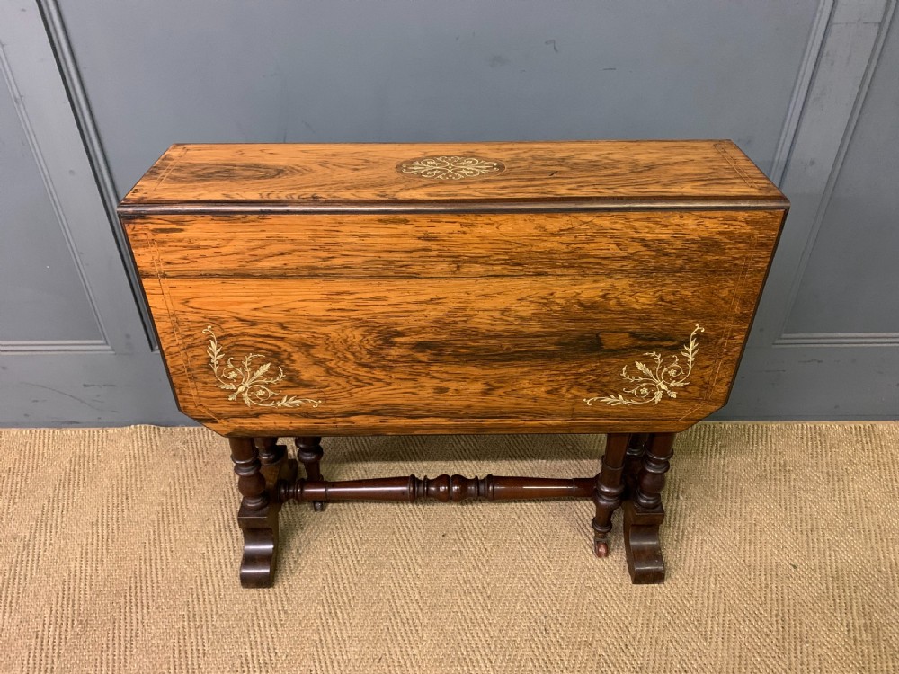 Inlaid Rosewood Sutherland Table View II