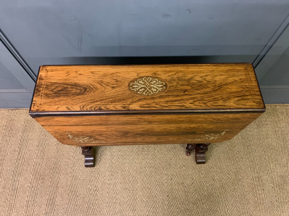 Inlaid Rosewood Sutherland Table View IV