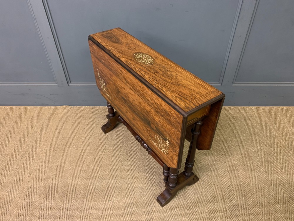 Inlaid Rosewood Sutherland Table View VII