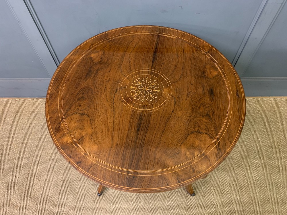 Inlaid Rosewood Occasional table View III