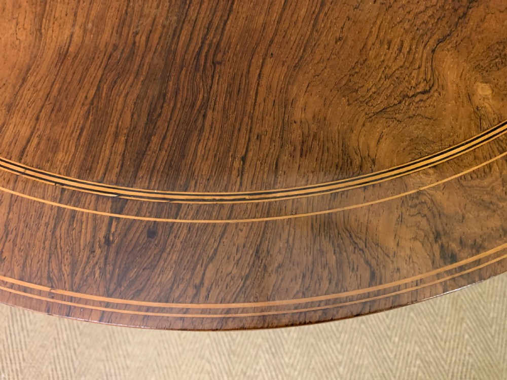 Inlaid Rosewood Occasional table View IV
