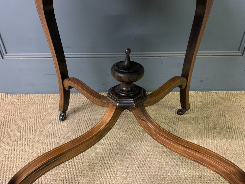 Inlaid Rosewood Occasional table View VI