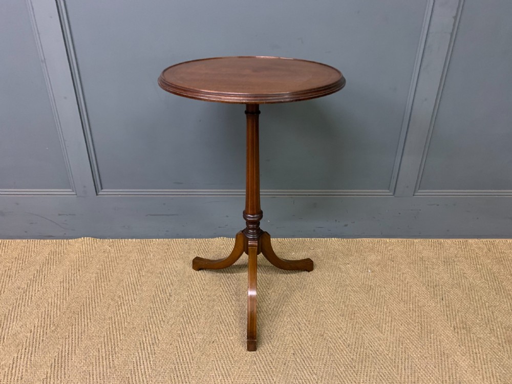 Edwardian Inlaid Mahogany Wine Table View VII