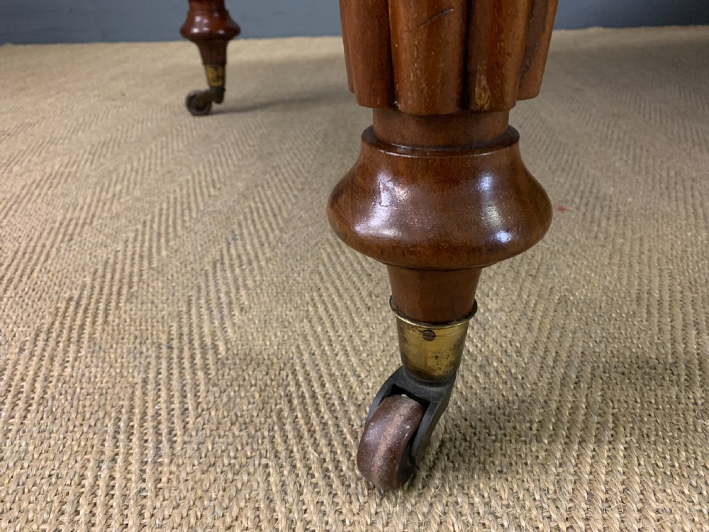 Victorian Mahogany 2 Leaf Extending Dining Table View XIV
