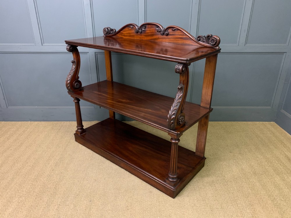 William IV Mahogany Buffet by T. Willson of London