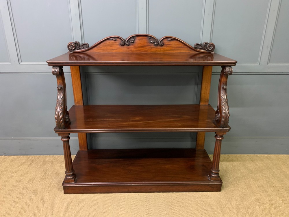 William IV Mahogany Buffet by T. Willson of London View II