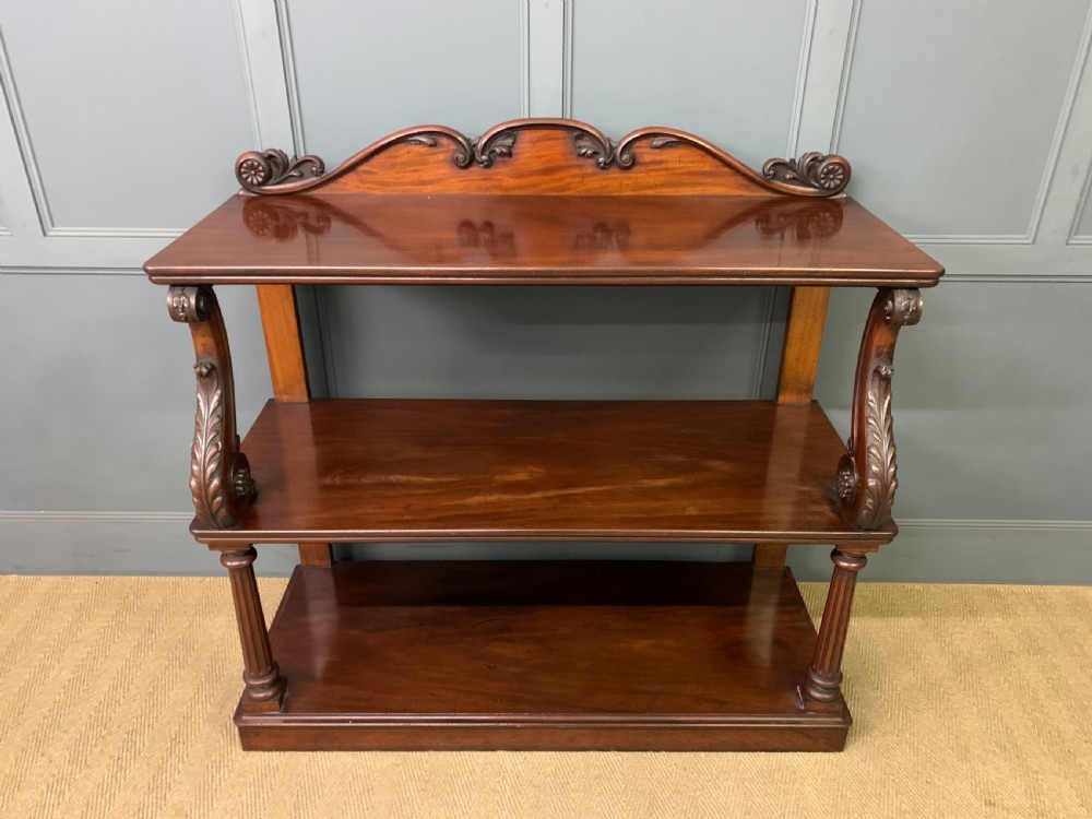 William IV Mahogany Buffet by T. Willson of London View III