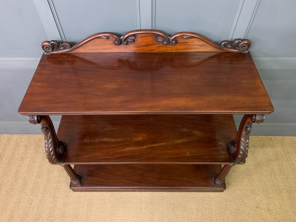 William IV Mahogany Buffet by T. Willson of London View VI