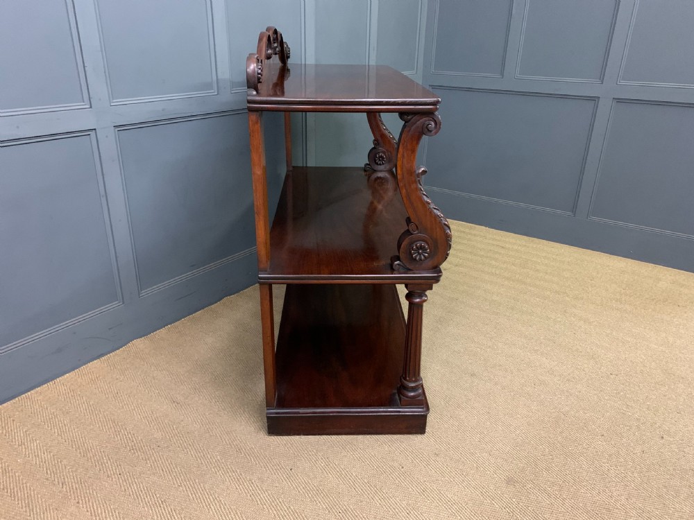 William IV Mahogany Buffet by T. Willson of London View X