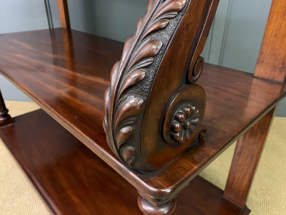 William IV Mahogany Buffet by T. Willson of London View XIII