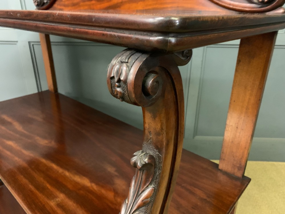 William IV Mahogany Buffet by T. Willson of London View XIV