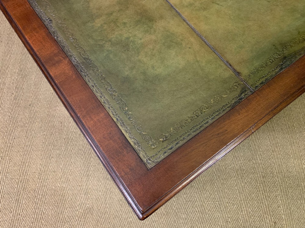 Walnut Partners Pedestal Desk by Maple & Co. View XIII