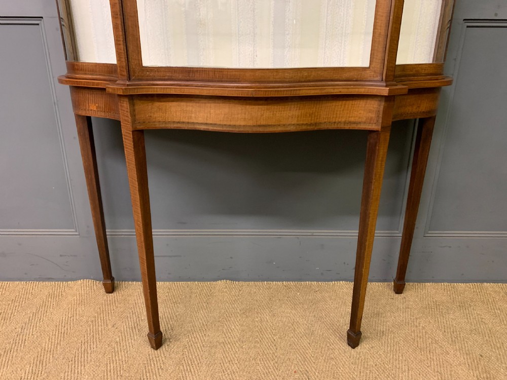 Maple & Co. Inlaid Mahogany Display Cabinet View IV