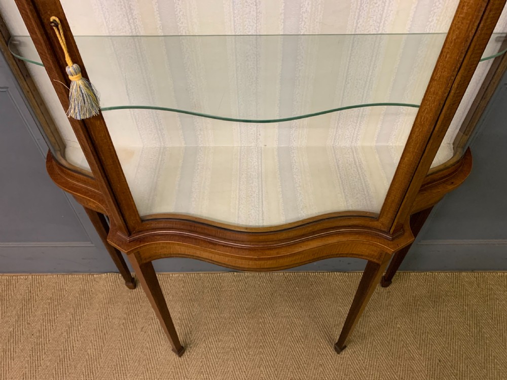 Maple & Co. Inlaid Mahogany Display Cabinet View VIII