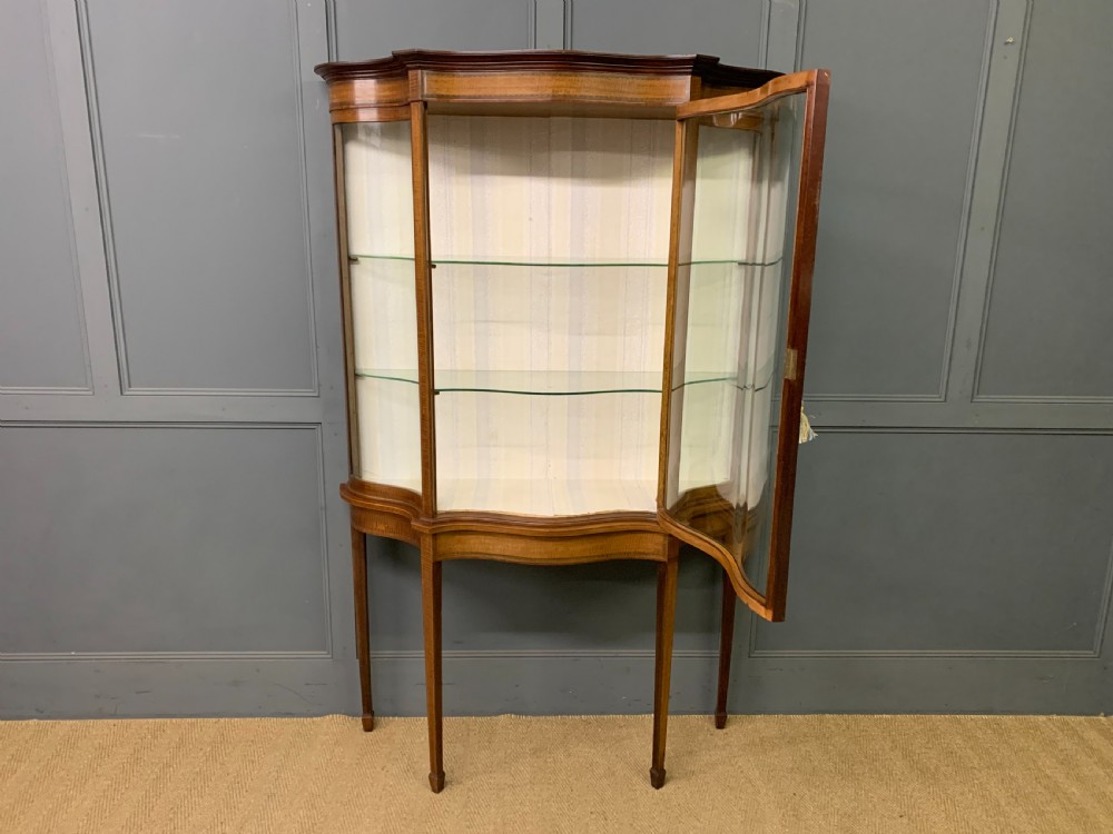 Maple & Co. Inlaid Mahogany Display Cabinet View IX