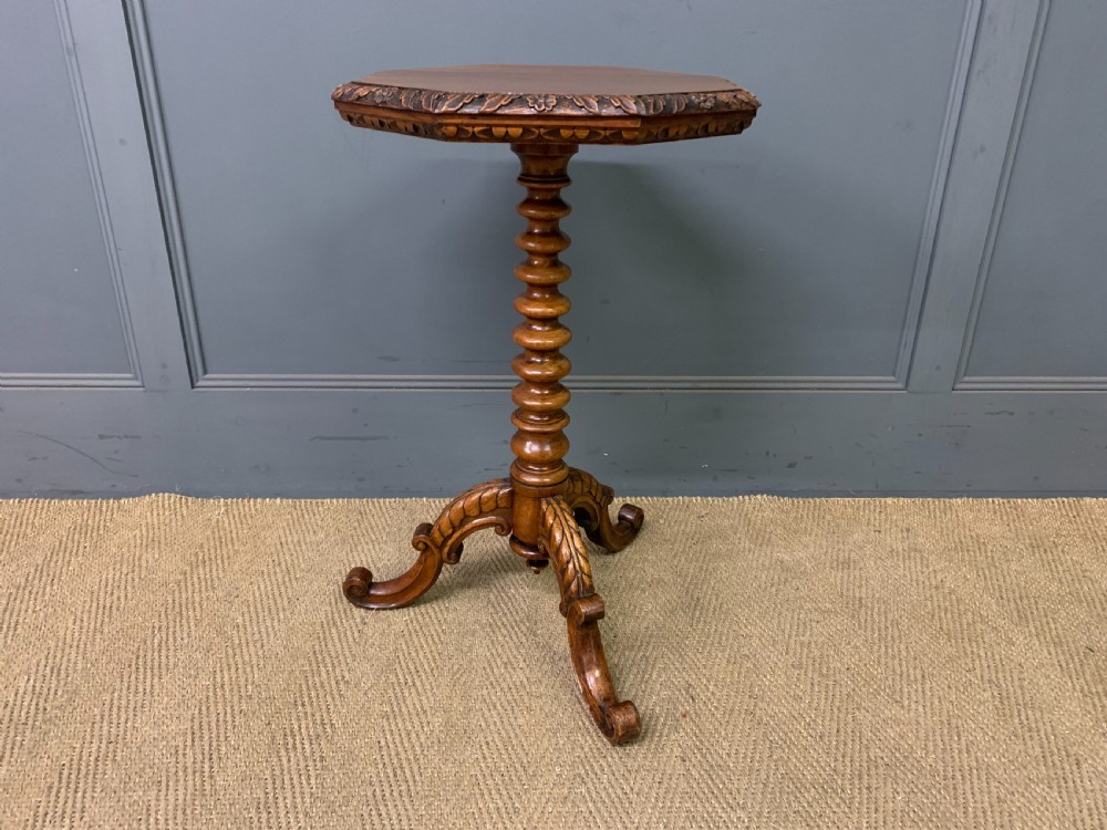 Anglo Indian Rosewood Tripod Wine Table View II