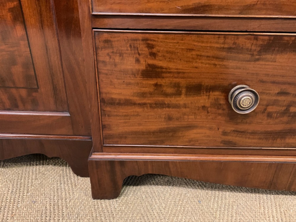 Georgian Inlaid Mahogany Compactum Wardrobe View XXV