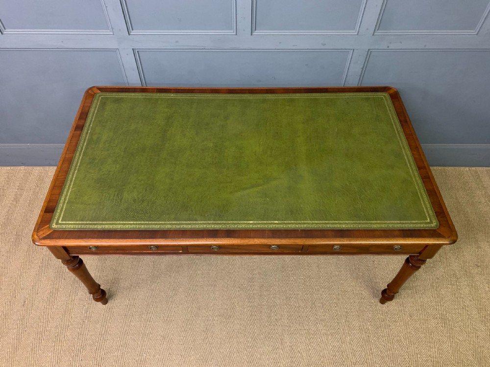 Victorian Mahogany 6 Drawer Writing Table View V
