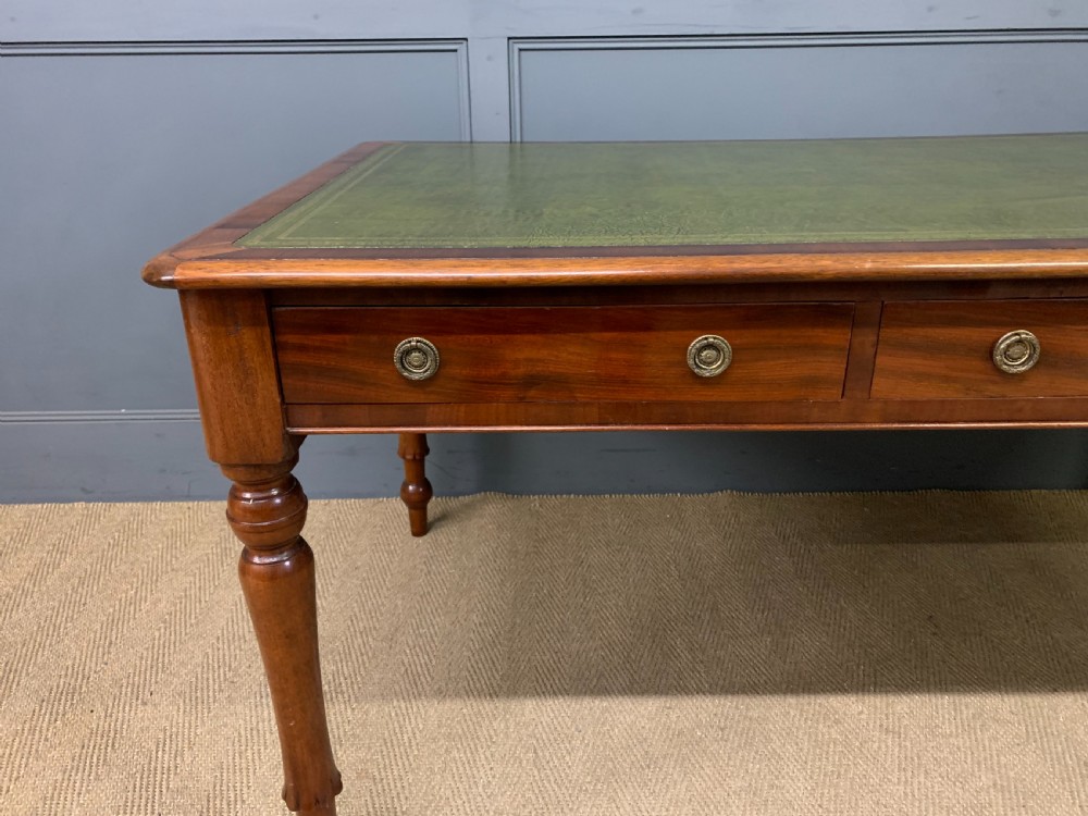 Victorian Mahogany 6 Drawer Writing Table View VII