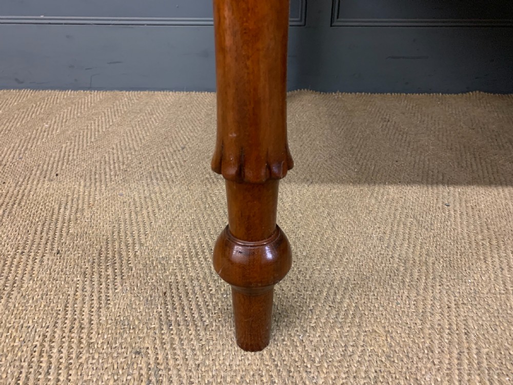 Victorian Mahogany 6 Drawer Writing Table View IX