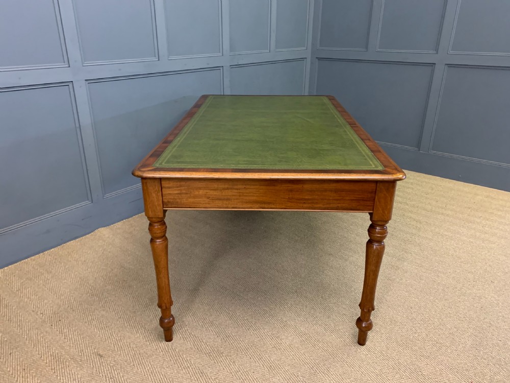 Victorian Mahogany 6 Drawer Writing Table View XII