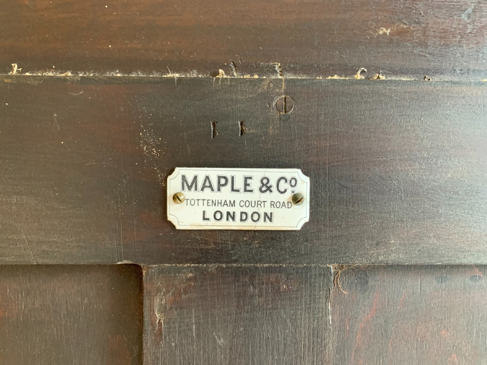 Maple & Co Inlaid Mahogany Display Cabinet View II