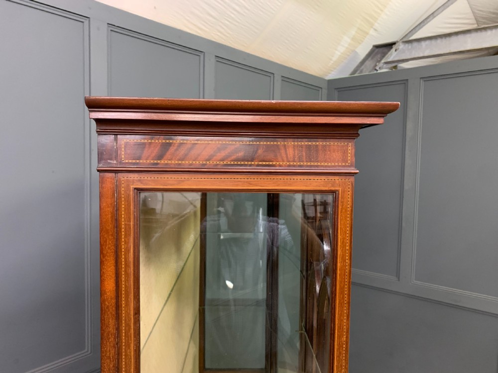 Maple & Co Inlaid Mahogany Display Cabinet View XVII