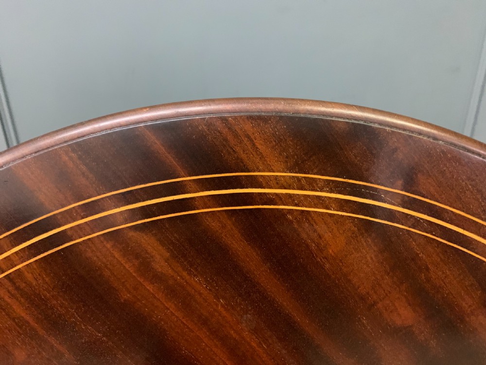 Inlaid Mahogany Occasional Table by Maple & Co. View XIII