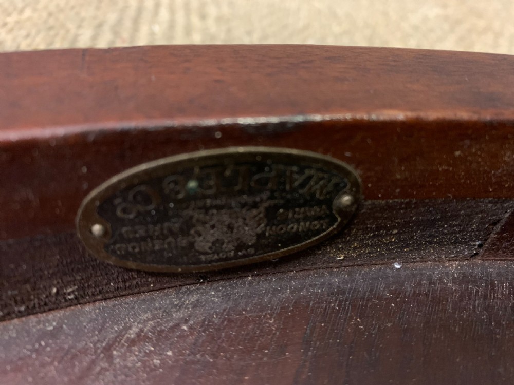 Inlaid Mahogany Occasional Table by Maple & Co. View XIV