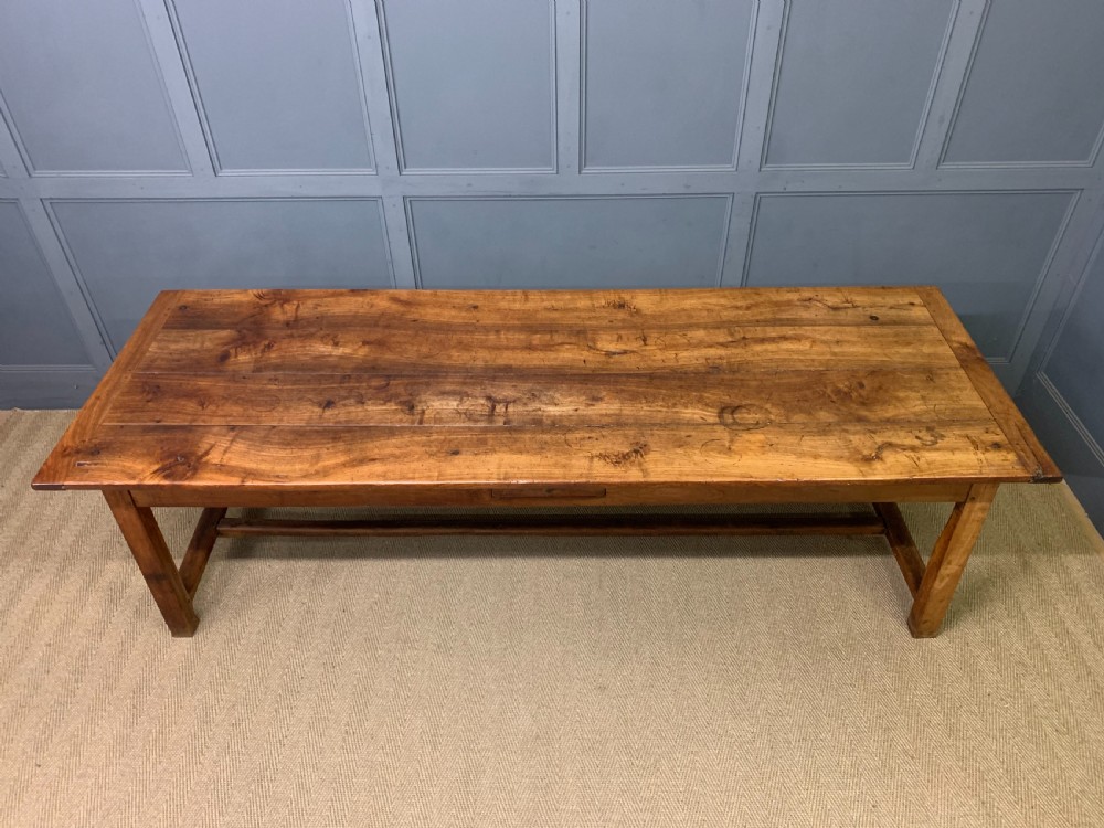 Large 19th Century Cherrywood Farmhouse Table View IV