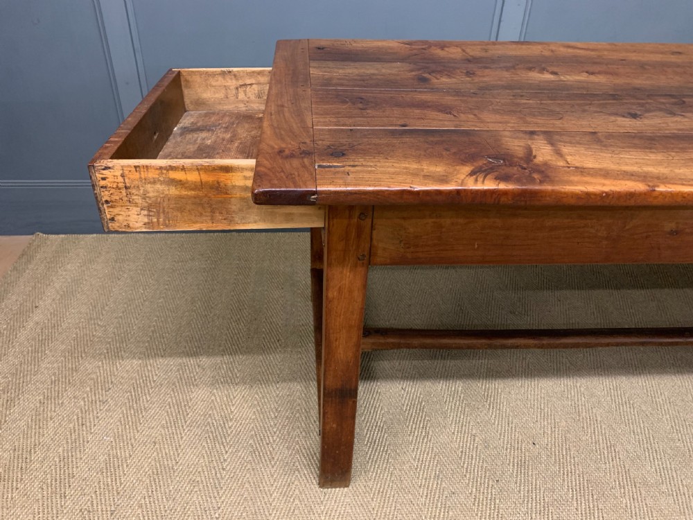 Large 19th Century Cherrywood Farmhouse Table View XIV