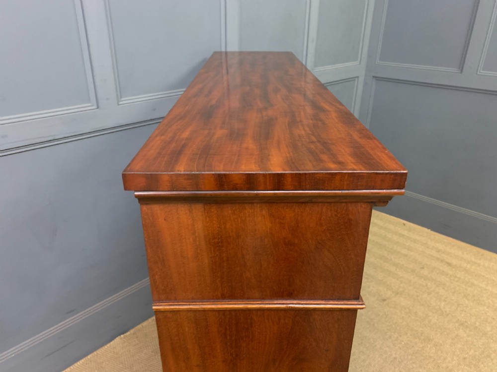 Victorian Mahogany Open Bookcase View XIII